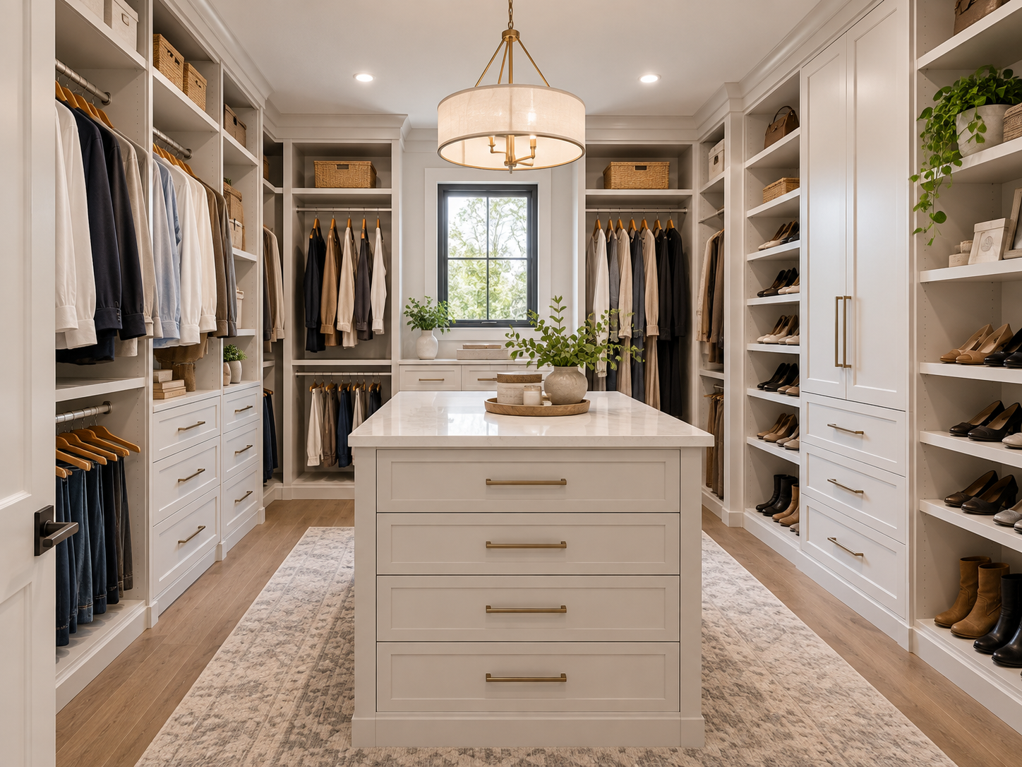 Custom closet system