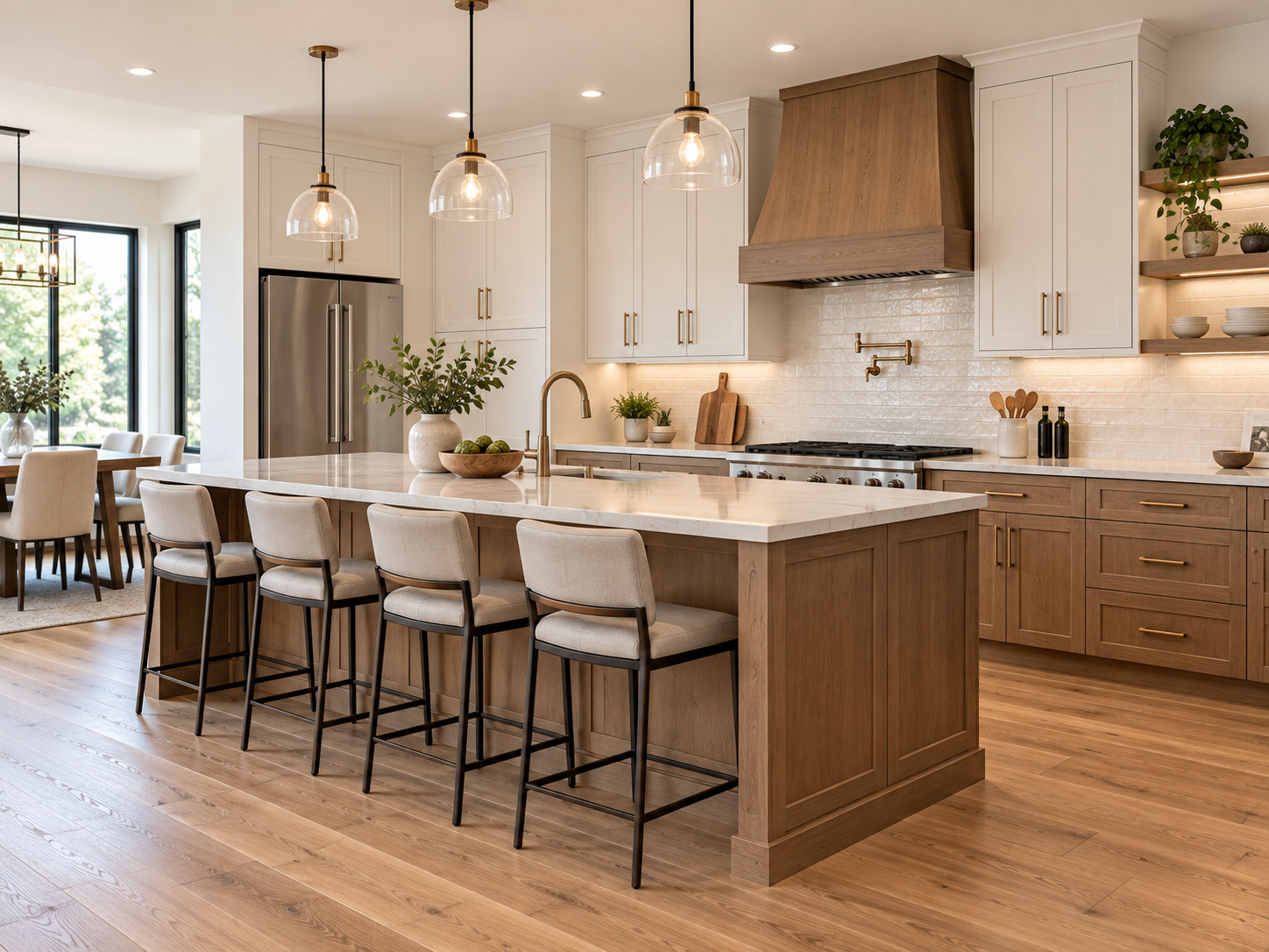 Kitchen and bathroom cabinets